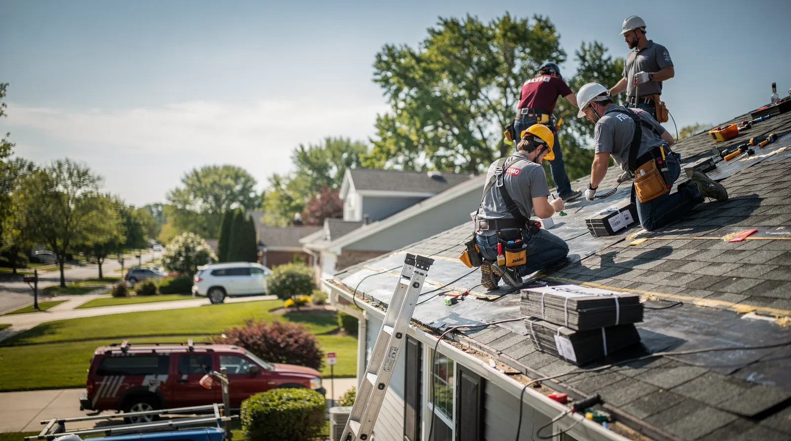 Roof Repair in Ramsey, IL around you